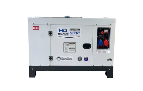 may phat dien 20kva chay dau hidachi gs20kva hinh 2