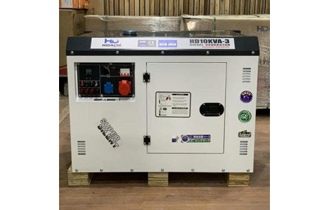 may phat dien chay dau 10kva hidachi hd10kva-3 (3 pha) hinh 2