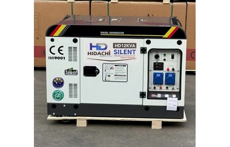 may phat dien chay dau 10kw hidachi hd12kva hinh 2
