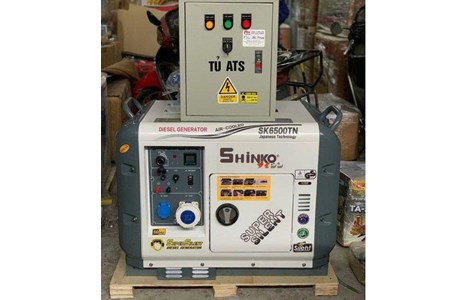 may phat dien 5kw shinko sk6500tn + dong bo ats hinh 2