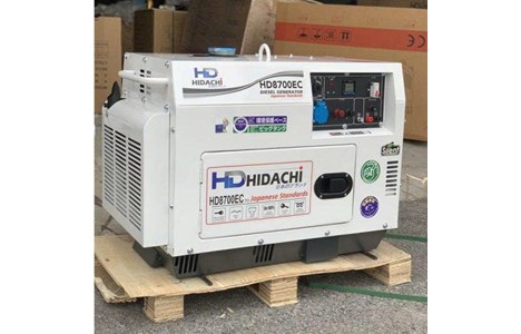may phat dien 7kw hidachi hd8700ec chong on hinh 2