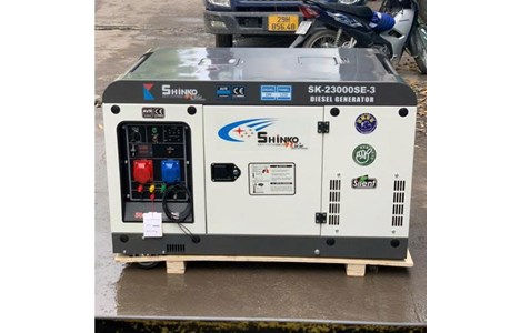 may phat dien chay dau 20kva shinko sk2300se-3 hinh 2