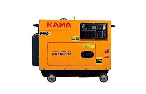 may phat dien kama kde6500t chay dau 5kw hinh 2