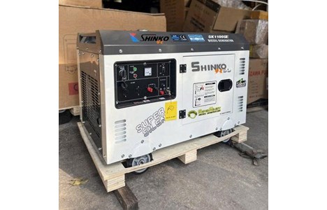 may phat dien chay dau 10kva shinko sk11000se hinh 2