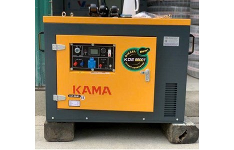 may phat dien chay dau 10kva kama kde9800t hinh 2