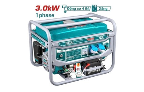 may phat dien xang 3kw total tp130005-1 (co de) hinh 2
