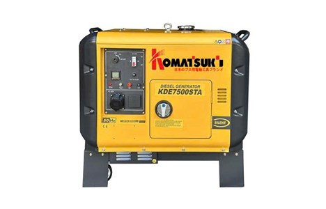 may phat dien diesel 6kw komatsuki kde7500sta hinh 2