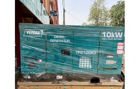 may phat dien dau 12.5kw total tp2100k3 (dien 3 pha) hinh 2
