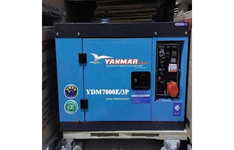 may phat dien chay dau 6kw yanmar ydm7800e 3 pha hinh 2