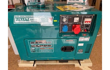 may phat dien dau 5kw total tp250003 (dien 3 pha) hinh 2