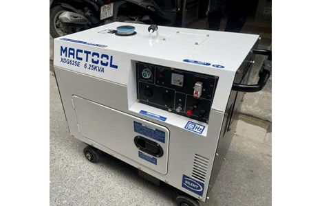 may phat dien chay dau 6kva mactool xdg-625e hinh 2
