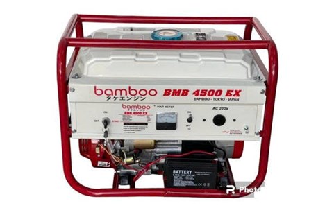 may phat dien chay xang 3.5kw bamboo bmb 4500ex (de) hinh 2