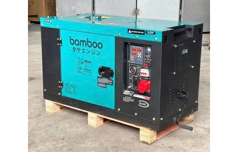 may phat dien chay dau 8kw bamboo 9800et (3 pha de cot) hinh 2