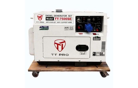 may phat dien 6kw chay dau ttpro tt-7500se hinh 2