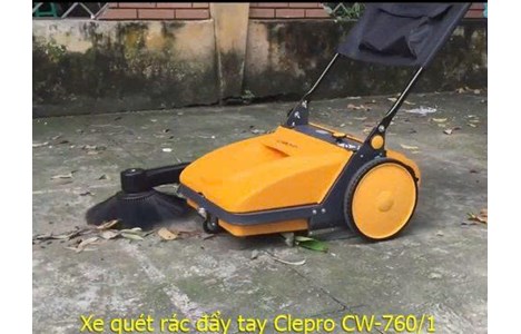 xe quet rac day tay clepro cw-760/1 hinh 2
