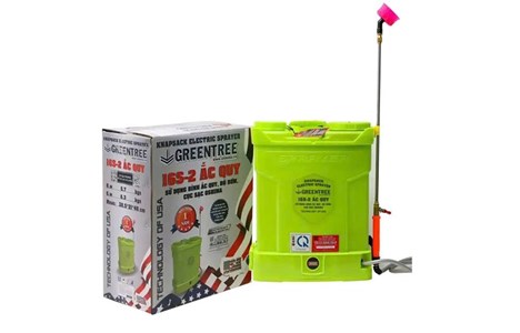 binh xit dien phun thuoc 16 lit greentree 16s (2 ac quy) hinh 2