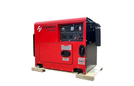 may phat dien chay dau armax 6500 mts-600e (5kw/ co de va tay giat) hinh 2