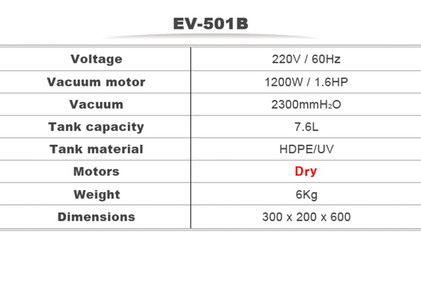 may hut bui ev-501b hinh 0