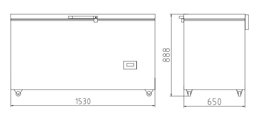 tu lanh am sau kolner cdl-60w320 (320lit) hinh 0