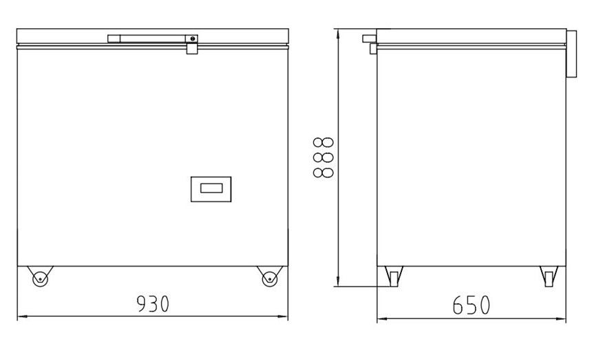 tu lanh am sau kolner cdl-60w150 (150lit) hinh 0