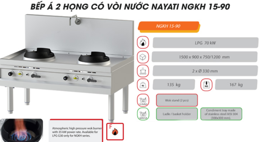bep a 2 hong co voi nuoc nayati ngkh 15-90 hinh 0