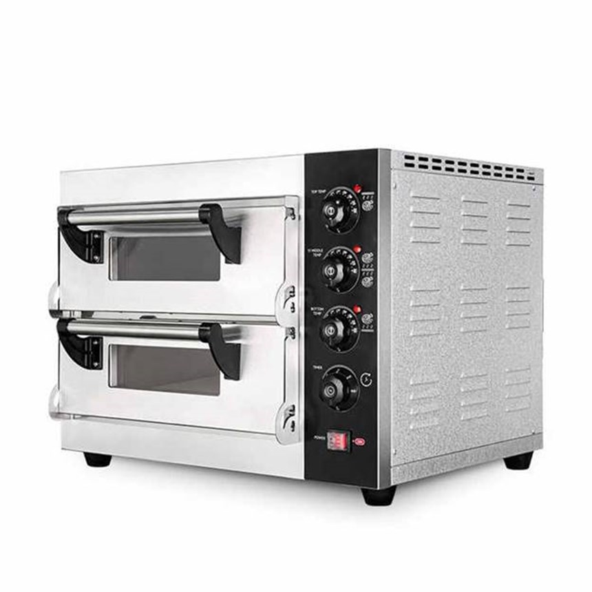 lo nuong pizza 2 tang dung dien hongling pzd-4040-02 hinh 0