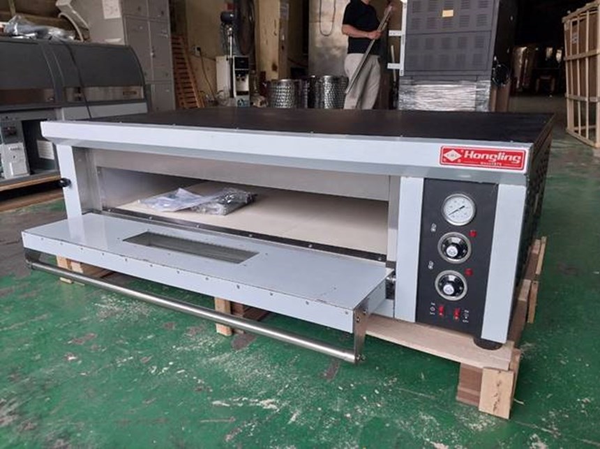 lo nuong pizza dung dien hongling pze-601 hinh 0