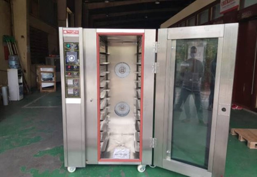 lo nuong doi luu 10 khay dung dien hongling rx-10d hinh 1