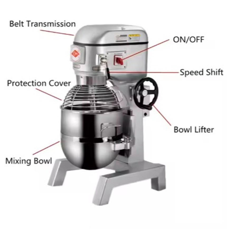 may tron bot 60l hongling b-60f hinh 1