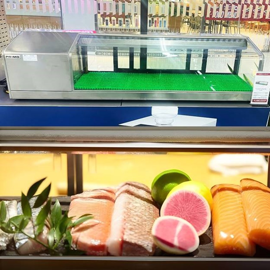 tu trung bay sushi primo 0300601140 hinh 0