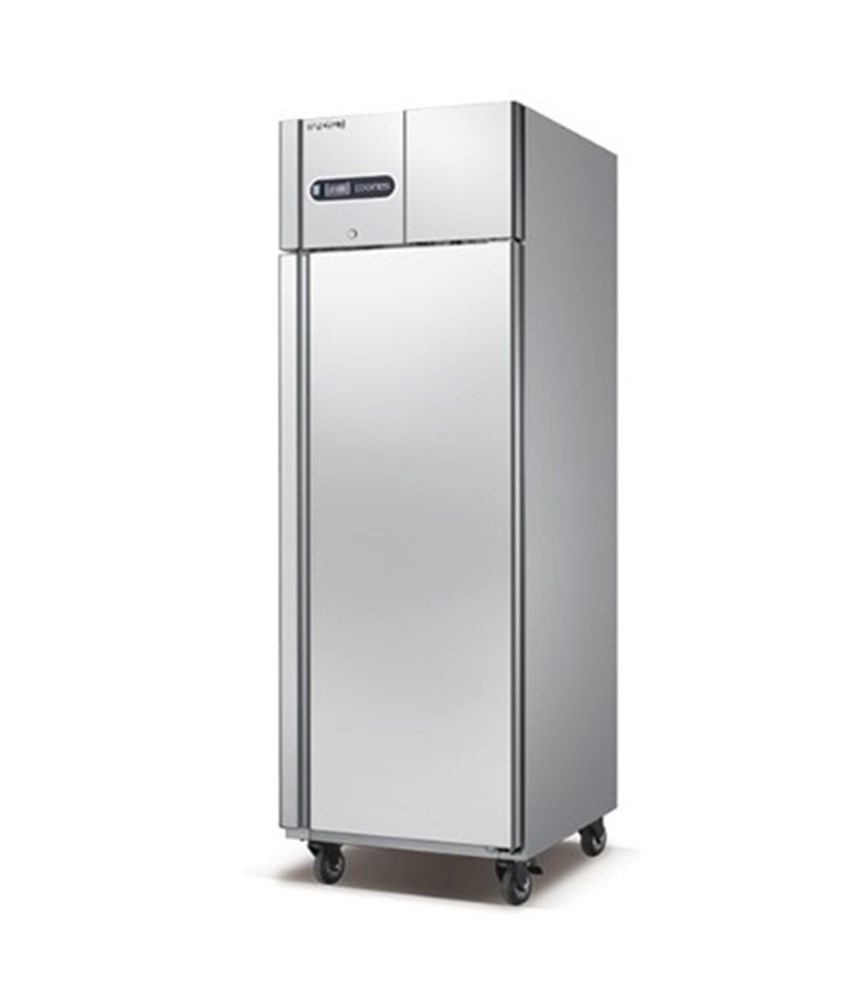 tu mat dung 1 canh inox coolmes dc550 hinh 0