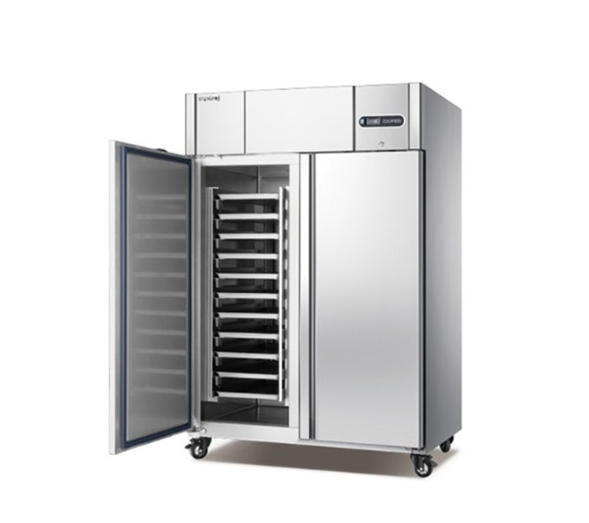 tu mat 2 canh inox coolmes dc1.2l2 hinh 0