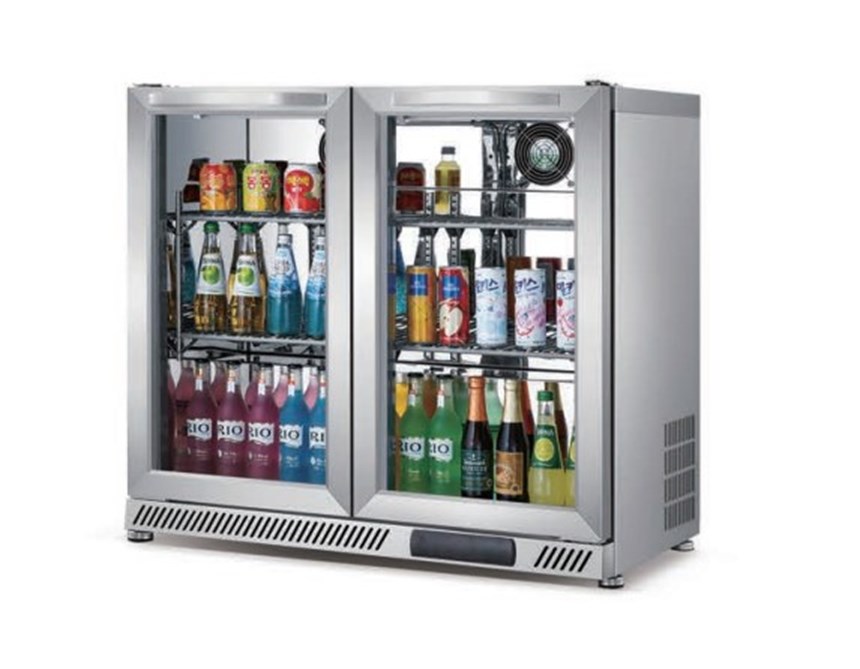 tu mat mini bar 2 canh coolmes bc190ag2 hinh 0