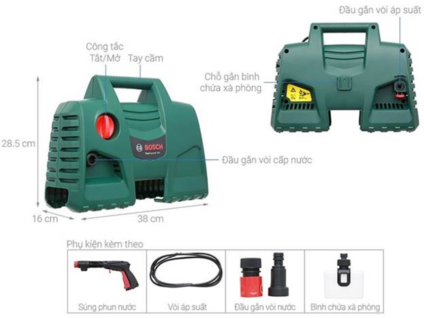 may rua xe bosch easy aqt 100 hinh 4