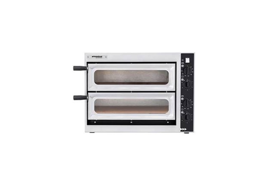 lo nuong banh pizza dung dien prismafood basic 2/40 glass hinh 0