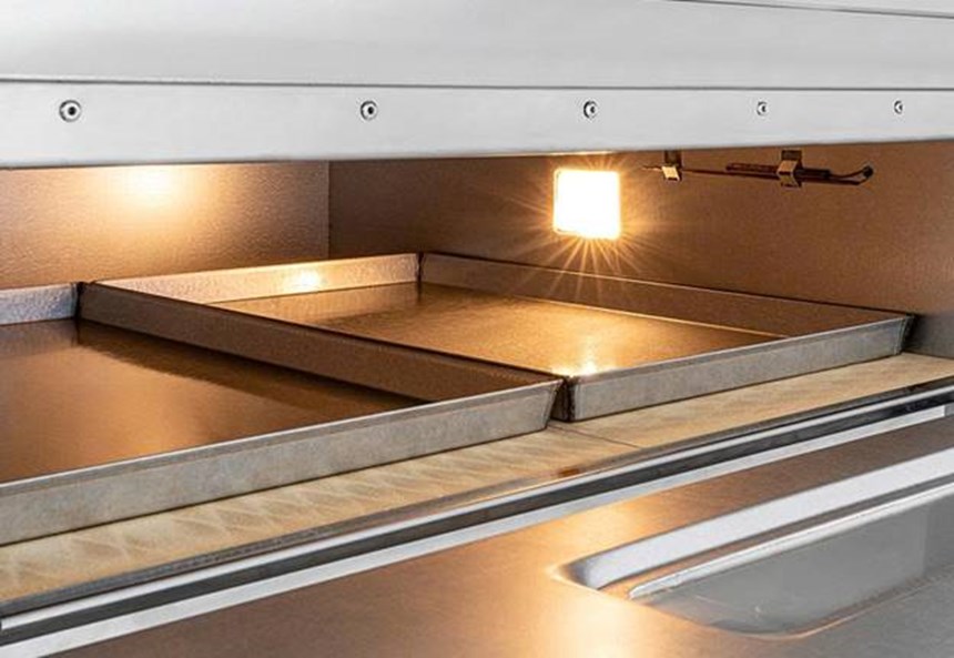 lo nuong banh pizza dung dien prismafood trays 6 hinh 1