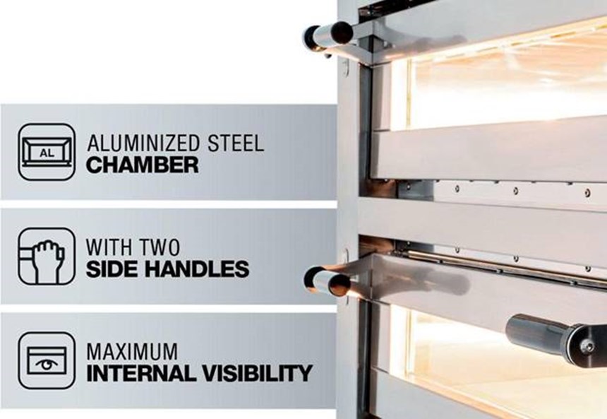 lo nuong banh pizza dung dien prismafood maior le 44 hinh 1