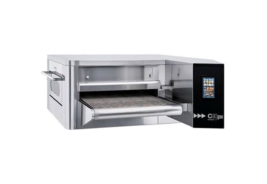 lo nuong pizza bang chuyen gas prismafood tunnel c80 gas hinh 0