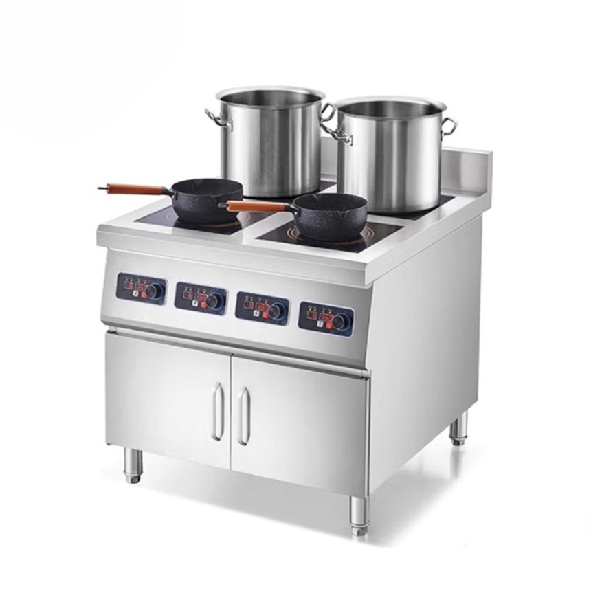 bep tu cong nghiep 4 mat co tu de do inducook id-bd4m3500w hinh 0