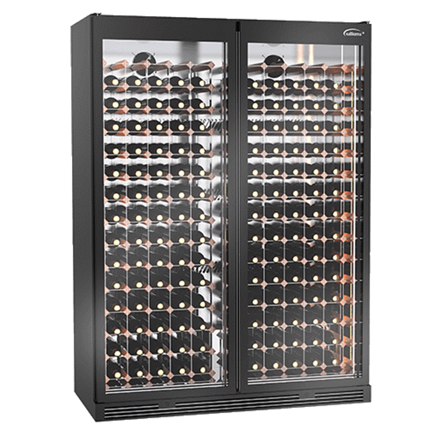 tu mat 2 canh kinh williams dbc-200w hinh 0