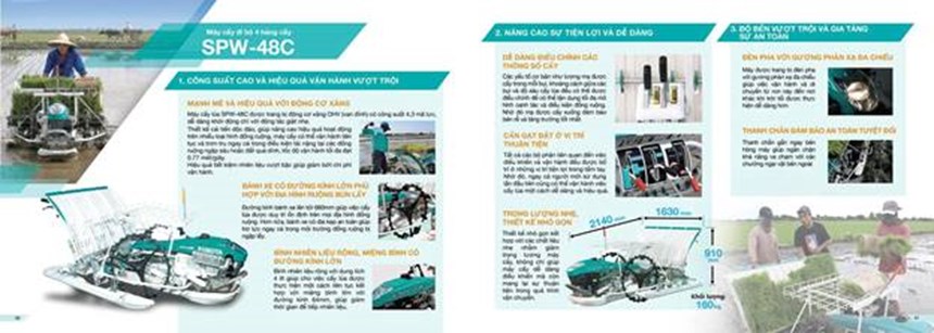 may cay lua kubota spw-48c hinh 1