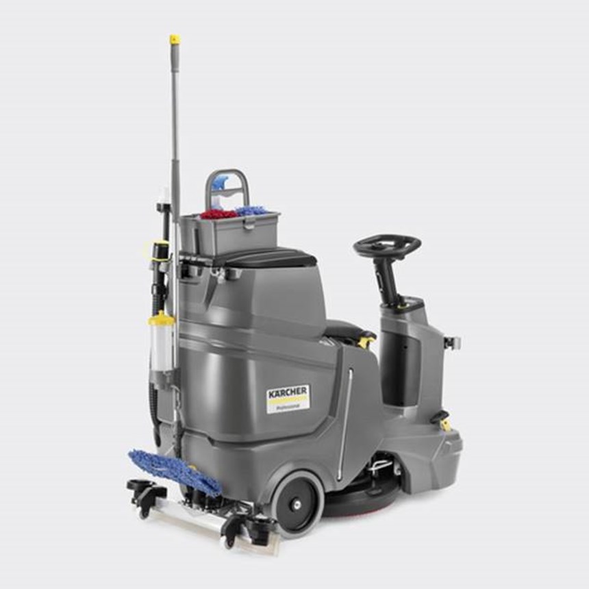 may cha san ngoi lai dung pin karcher bd 50/70 r classic bp hinh 3