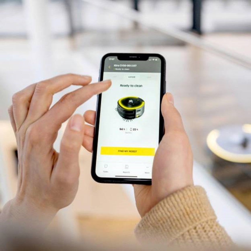 may hut bui robot karcher kira cv 50 hinh 1