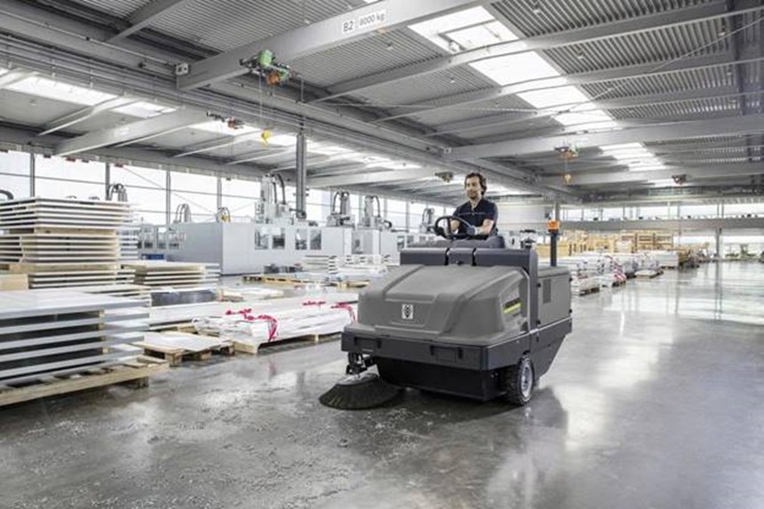 xe quet hut ngoi lai karcher km 120/250 r bp classic hinh 0