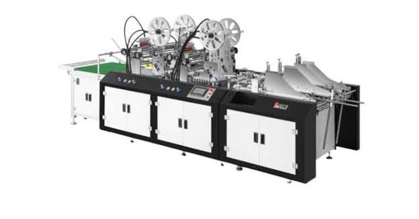 may dan bang keo 2 mat hop giay dt 850/1200s tu dong (co cuon day) hinh 0