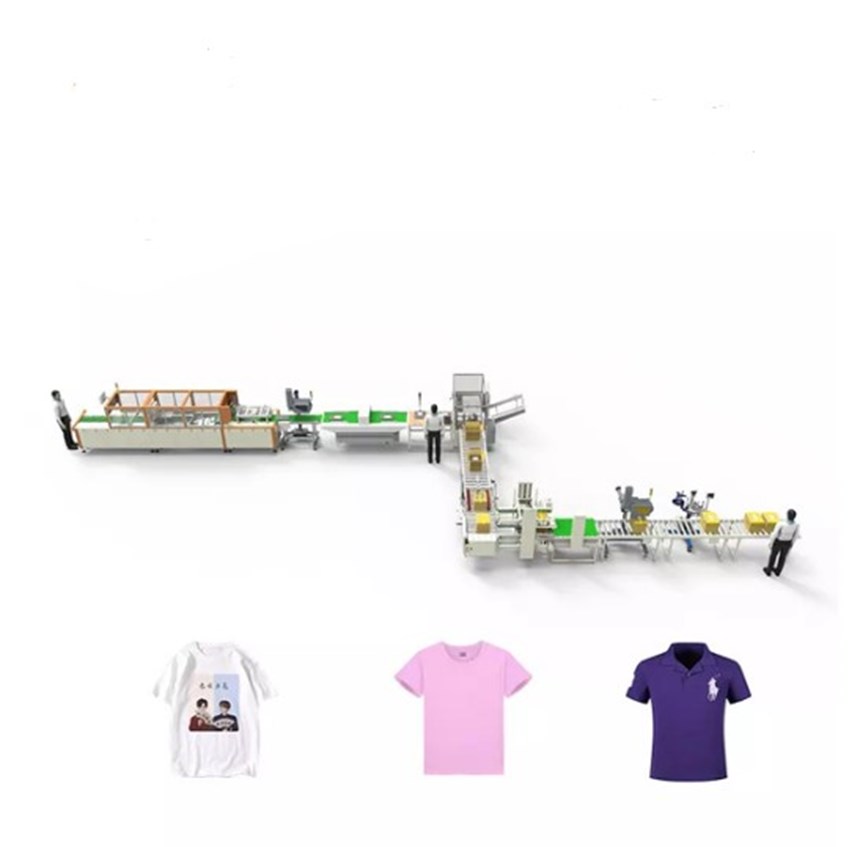 day chuyen gap dong goi quan ao vao thung carton hoan chinh yp-m412a hinh 0