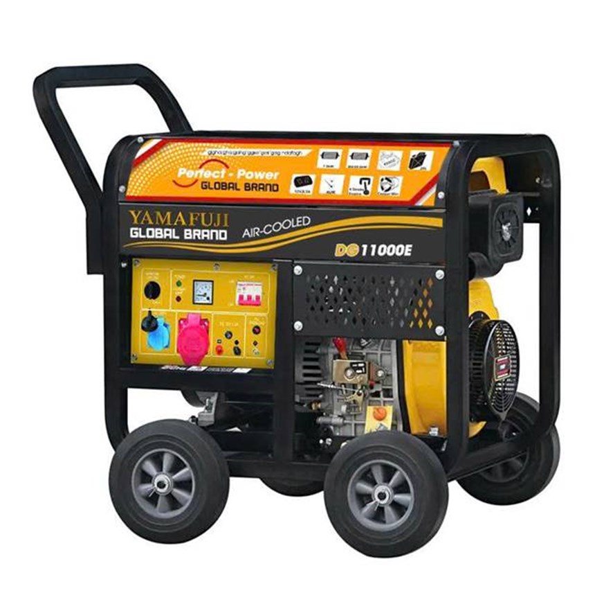 may phat dien diesel yamafuji dg-10000e (7kw) (1 pha va 3 pha) hinh 0