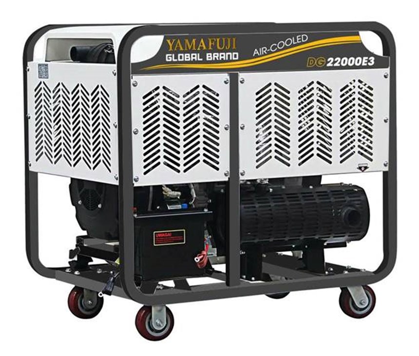 may phat dien diesel yamafuji dg-22000e (18kw) (1 pha va 3 pha) hinh 1