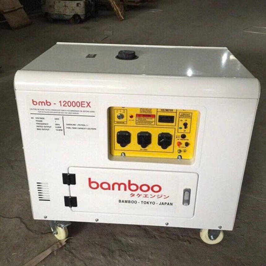 may phat dien bamboo bmb 12000ex (10kw chay xang) hinh 0
