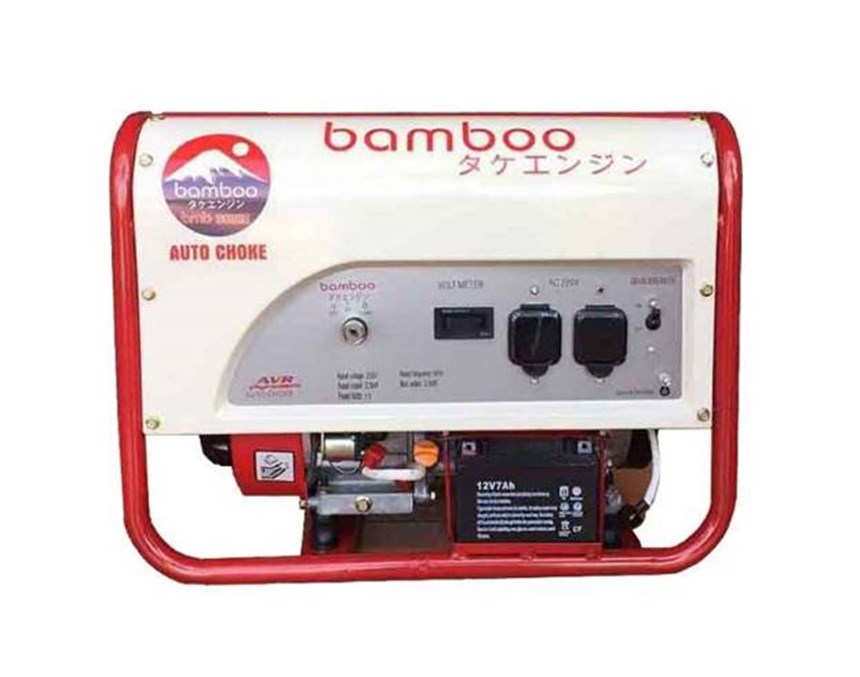 may phat dien bamboo 3800e chay xang (2.8kw de) hinh 0